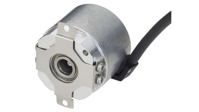 Hengstler 7 to 30 V, 5 V 2048 ppr Pulse Absolute Encoder with a 8 mm Through Hollow Shaft Shaft, Spring | AD36/1213EF.0RSCB