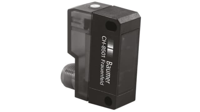 Baumer Diffuse Photoelectric Sensor, Block Sensor, 20 mm → 350 mm Detection Range | FHDK 14P5101/S14