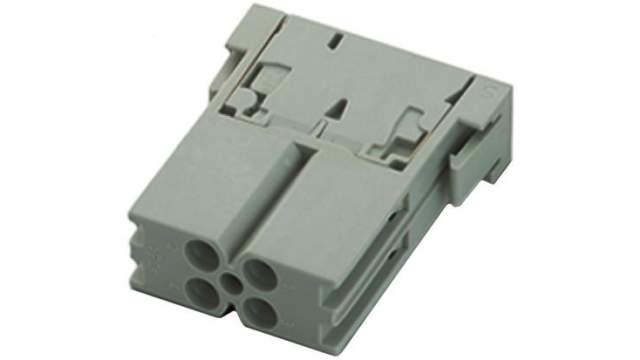 EPIC Heavy Duty Power Connector Module, 14A, Female, 4 Contacts | 10399700