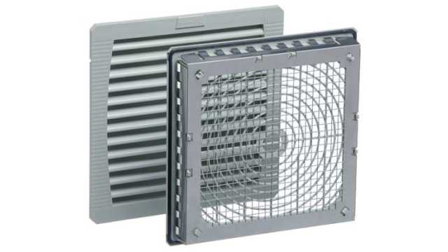 Pfannenberg Fan Filter for 178 x 178mm Fans, Fabric Filter, 202 x 202mm | 11930001055