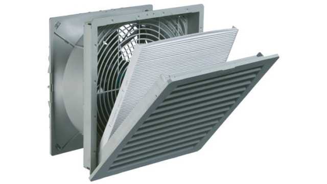 Pfannenberg PF 67.000 Series Filter Fan, 230 V ac, AC Operation, 945m³/h Filtered, 2125m³/h Unimpeded, IP55, 320 x 320mm | 11667103055