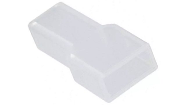 TE Connectivity 1 Way Polyethylene Crimp Terminal Housing, Natural | 1-925017-0