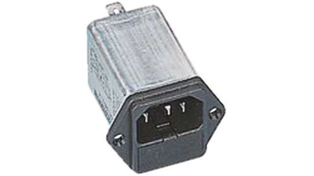 Roxburgh EMC 2A, 250 V ac/dc Screw Mount IEC Inlet Filter RIR0222H, Faston | RIR0222H