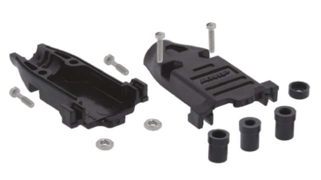 TE Connectivity AMPLIMITE Series ABS Straight D-Sub Backshell, 15 Way | 5748678-2