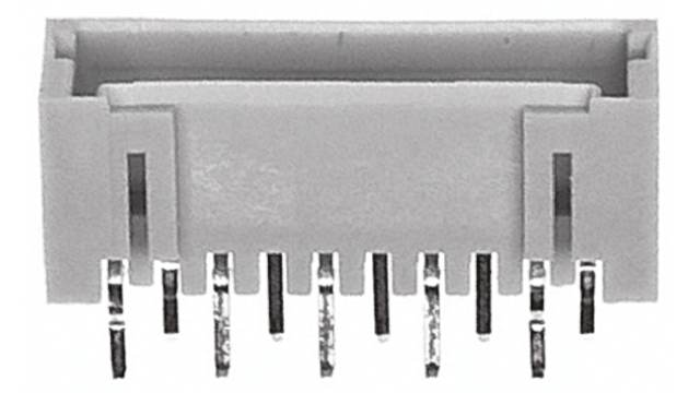 TE Connectivity AMP Mini CT Series Straight Through Hole PCB Header, 10 Contact(s), 1.5 mm Pitch, 1 Row, Shrouded | 1-292207-0