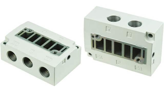 SMC Subplate SY7000-27-1F-Q, 1 m | SY7000-27-1F-Q