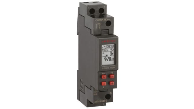 Muller Digital DIN Rail Time Switch, 1-Channel 230 V | SC 08.13 pro