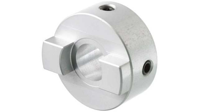 Huco, 19.1 mm OD, 6.35 mm Bore Finished with No Keyway Bore, 19 mm Length Coupler | 850.19.24