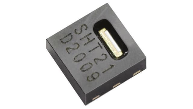 Sensirion Temperature Monitor, Digital Output, Surface Mount, Serial-I2C, ±0.3 °C, ±2%RH, 6 Pins | SHT21