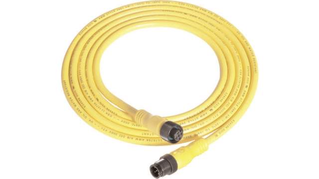 Allen Bradley Guardmaster Male 8 way Threaded to Female 8 way Sensor Actuator Cable | 889D-F4ACDM-2