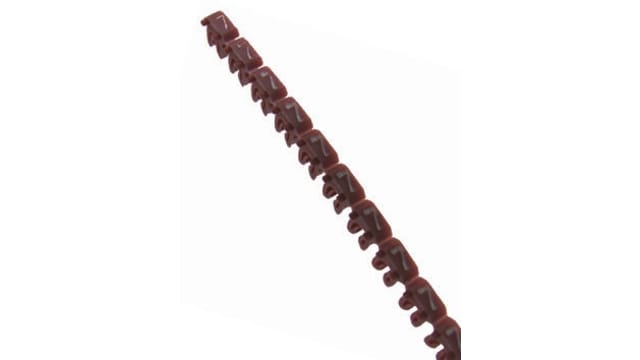 Legrand CAB 3 Clip-On Cable Marker, Pre-printed "7", 0.5 mm Cable, 0.15 mm Cable, 0 381 07 | 0 381 07