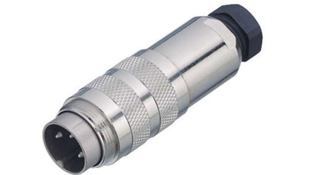 binder Circular Connector, 2 Contacts, Cable, M16 Connector, Plug, Male, IP67, 423 Series | 99-5101-15-02