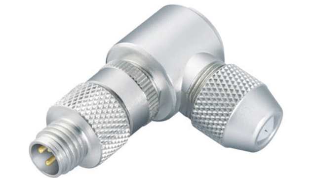 binder Circular Connector, 4 Contacts, Cable, M8 Connector, Socket, Male, IP67, 768 Series | 99-3367-00-04