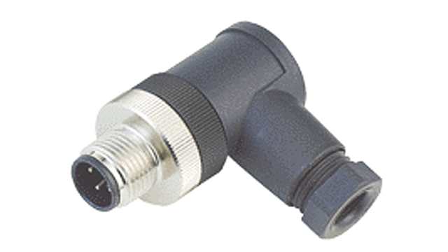 binder Circular Connector, 12 Contacts, Cable, M12 Connector, Plug, Male, IP67, 713 Series | 99-0491-52-12