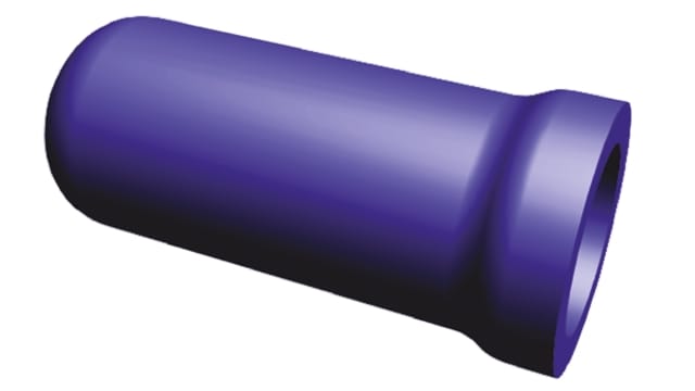 TE Connectivity, 324 Spare Wire Cap Splice Connector, Blue, Insulated, Tin | 324486