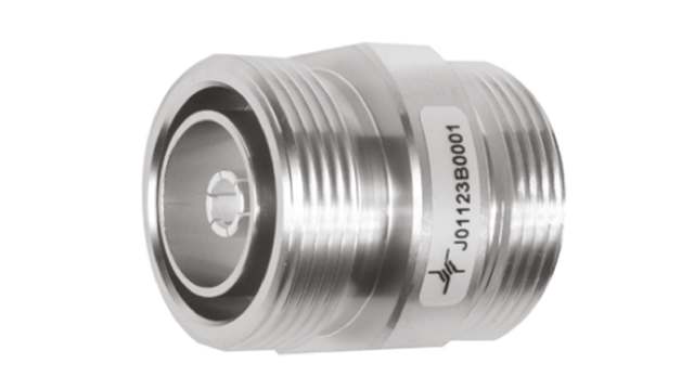 Telegartner Straight 50 Ω R Adapter 7.5 GHz Female Female | J01123B0001