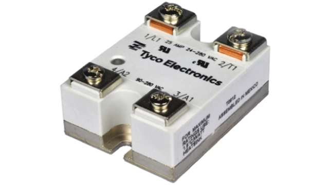 TE Connectivity Solid State Relay, 25 A Load, Panel Mount, 280 V rms Load, 32 V dc Control | SSR-240D25 1393030-7