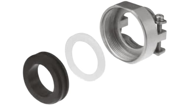 Hirose Natural Aluminium Alloy, 23mm Max. Bundle | EM35WCC-23