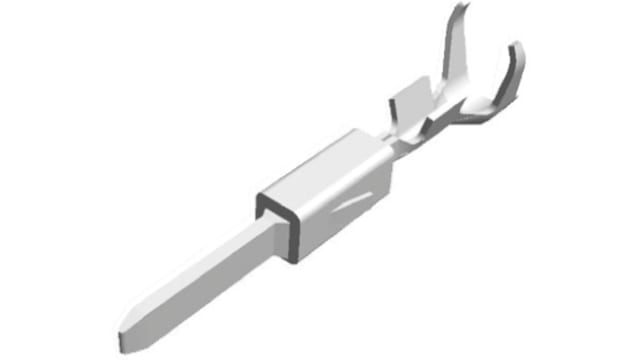 TE Connectivity AMP MCP 1.5K Series Male Crimp Terminal, 20 AWG Min Crimp, 24 AWG Max | 969028-2