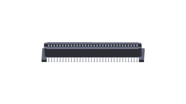 TE Connectivity 1FHR Series Straight Backplane Connector Female, Surface Mount, 64-Contacts, 1 mm Pitch, 2 Row, Solder | 5146893-1