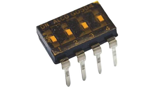 TE Connectivity Slide DIP Switch Through Hole | 1825006-5