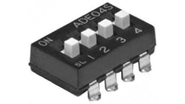 TE Connectivity Slide DIP Switch Through Hole | 1-1825058-9