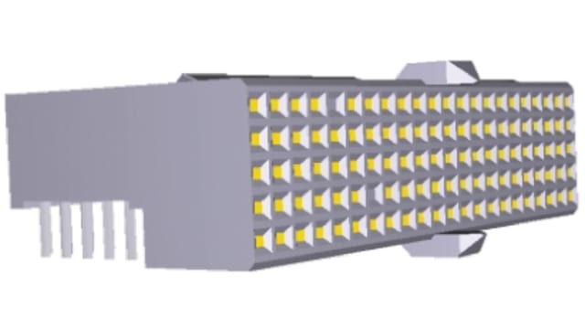 TE Connectivity, Z-PACK HM 2 mm Pitch Hard Metric Type B Backplane Connector, Right Angle Female, 19 Column, 5 Row, 95 | 352171-1