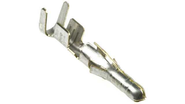TE Connectivity 0.093 Commercial Series Male Crimp Terminal, 20 AWG Min Crimp, 14 AWG Max | 770145-1