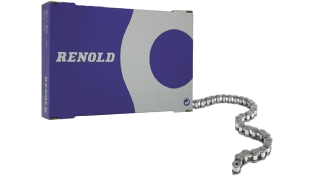 Renold 08B-1 1 Roller Chain, 7.6 m, 16.5 mm, Renold, BS | 08B1