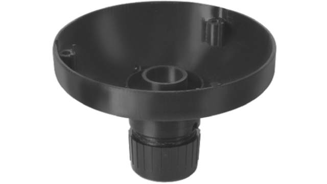 Werma Incandescent Black Tube Adapter for use with 280 Beacons | 975.883.09