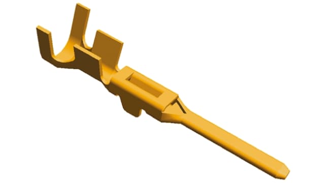 TE Connectivity MINI-MIC Series Male Crimp Terminal, 17 AWG Min Crimp, 15 AWG Max | 282109-3