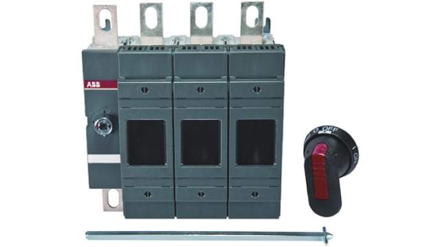 ABB Fuse Switch Disconnector, 3-Pole, 0 A, 200 A | OS200B03P  1SCA022709R9330