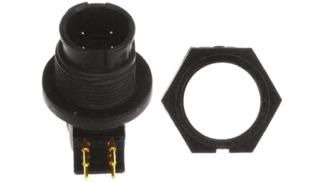 Switchcraft Circular Connector, 4 Contacts, Panel Mount, Standard Connector, Plug, Male, IP68, IP69K, EN3 Series | EN3P4MRAPCX