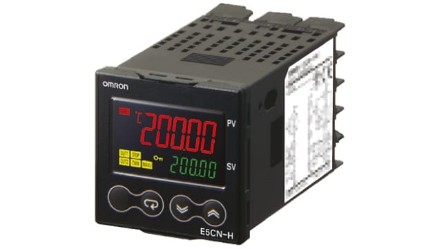 Omron E5CN Panel Mount PID Temperature Controller, 48 x 48mm, 2 Output SSR, Solid State Relay, Logic, 100 → 240 V ac | E5CN-HTQ2M-500 100-240 VAC