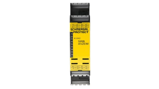 Schmersal SRB 402EM Series Output Module, 6 Outputs, 24 V, NC | SRB402EM