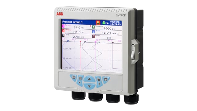 ABB SM503FCB 4 Videographic Chart Recorder Resistance, RTD, Thermocouple, Voltage | SM503FC/B000010E/S