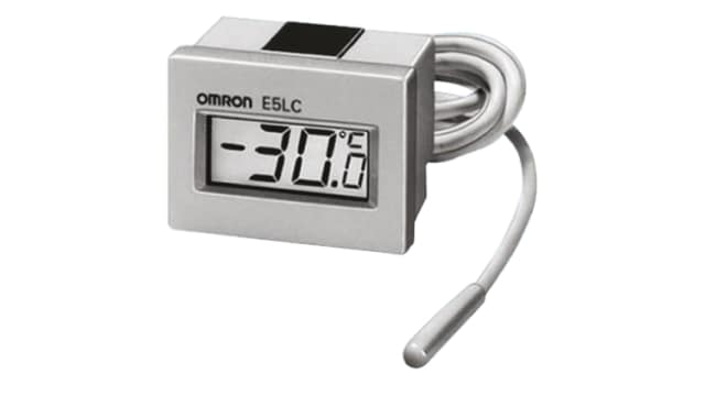 Omron E5LC Panel Mount On/Off Temperature Controller, 48 x 48mm, 100 → 240 V ac Supply Voltage ON/OFF | E5LC-5