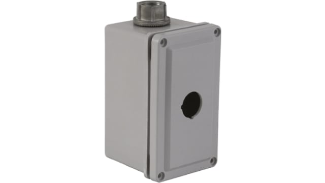 Schneider Electric Plastic Harmony 9001SK Control Station Enclosure - 1 Hole 30 mm Diameter | 9001SKY1