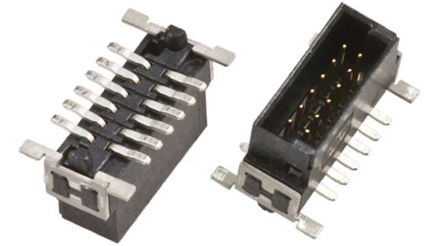 HARTING Har-Flex Series Straight Surface PCB Header, 26 Contact(s), 1.27 mm Pitch, 2 Row, Shrouded | 15110262601000