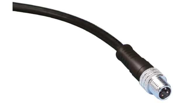 Brad from Molex Male M8, Straight to Unterminated 3 way Free End Sensor Actuator Cable | 1200868228