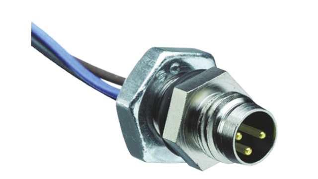 Brad from Molex Male 4 way Straight to 8 way Unterminated Sensor Actuator Cable, 0.3 m | 1200700167