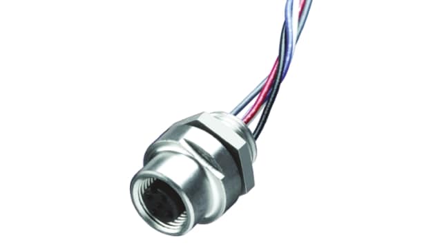 Brad from Molex Female M12, Straight to 4 way Unterminated Sensor Actuator Cable, 0.3 m | 1200110013