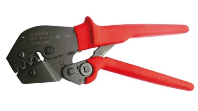 ITT Cannon APD Crimp Tool Crimp Tool for APK 25 Connector Contacts | 121586-5242