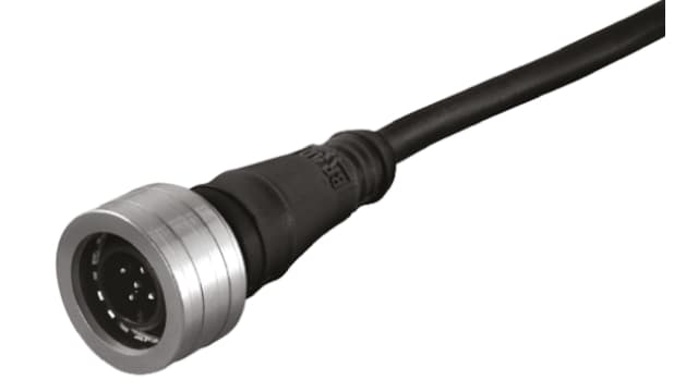 Brad from Molex Male 8 way Straight to 8 way Unterminated Sensor Actuator Cable, 5 m | 1200795027