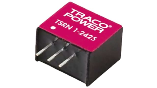 TRACOPOWER Switching Regulator, Through Hole, ±2.5V dc Output Voltage, 4.6 → 32 V dc, 4.6 → 42 V dc Input | TSRN 1-2425