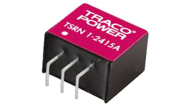 TRACOPOWER Switching Regulator, Through Hole, ±6.5V dc Output Voltage, 8 → 29 V dc, 8 → 42 V dc Input | TSRN 1-2465A