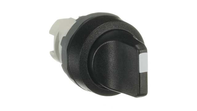 ABB ABB Modular Series 2 Position Selector Switch Head, 22mm Cutout, Black Handle | 1SFA611200R1006  M2SS1-10B