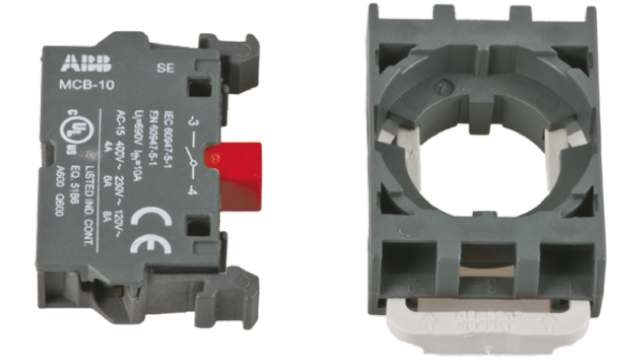 ABB ABB Modular Series Contact Block, 1NO + 1NC | 1SFA611605R1111  MCBH-11