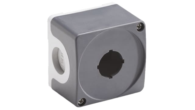 ABB Grey Plastic ABB Modular Push Button Enclosure - 1 Hole 22 mm Diameter | 1SFA611811R1000  MEP1-0