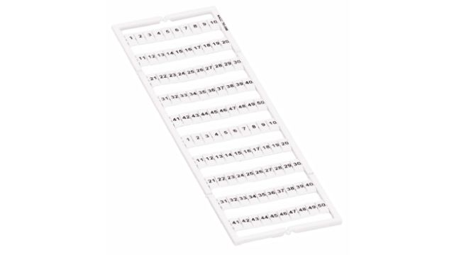WAGO 1 - 50 Marker Kit for use with Marker Strip | 793-5566